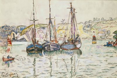 Lezardrieux by Paul Signac